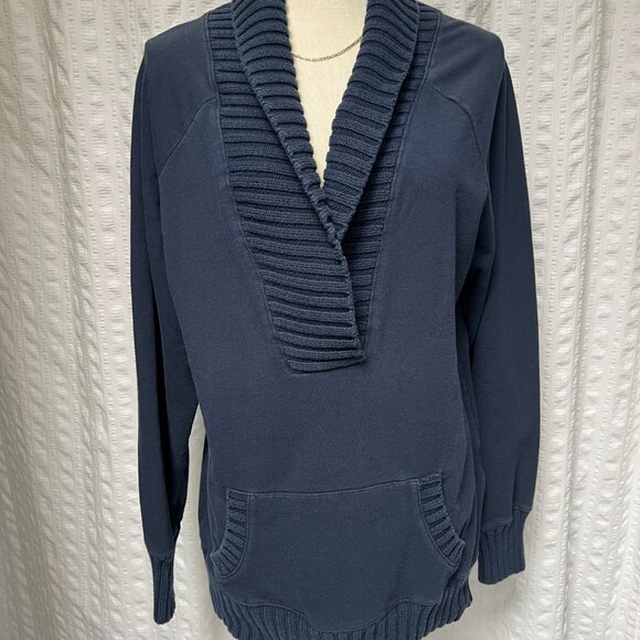 Old Navy Oversized Navy Sweatshirt / Pullover - Picture 1 of 8